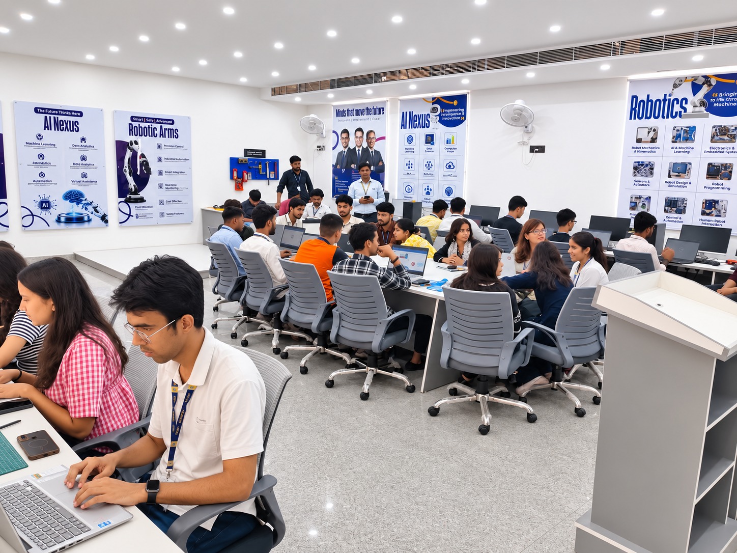 11-Day Technical Training Program on C/C++ & DSA along with Advanced Workshops on Drone, AI, Robotics & 3D Printing